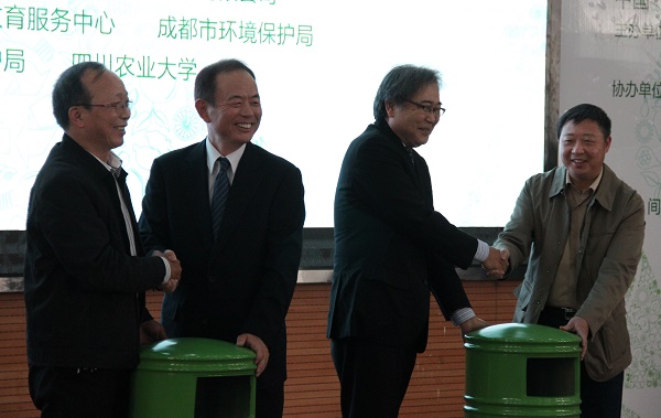 2015HelloRecycle索尼全国大员工资源回收再利用宣传活动在校举办